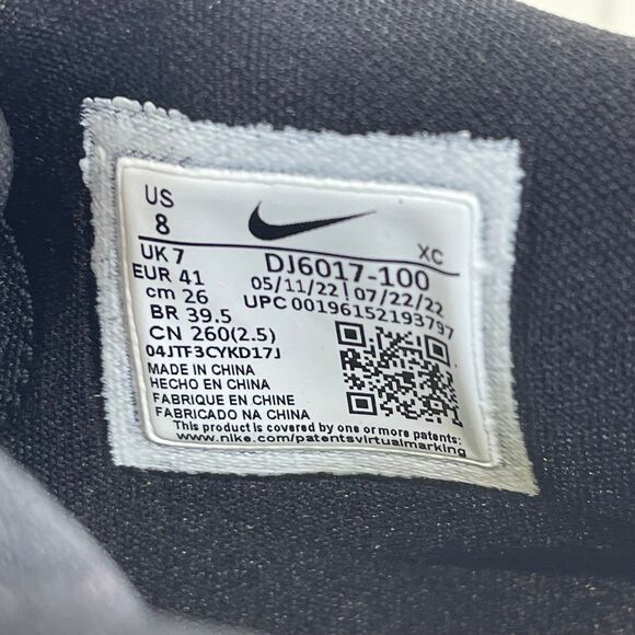 Nike Air Zoom Kyrie 8 White University Red Black Men's 8 | DJ6017-100 | NEW - Picture 8 of 9